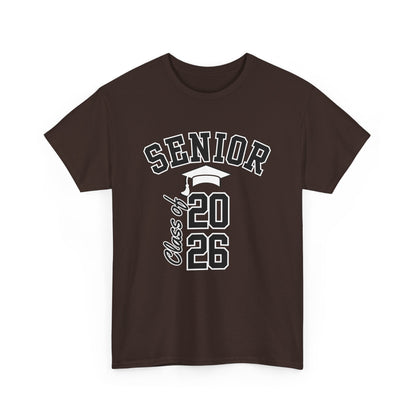 Class of 2026 Graduation Tee, Unisex Heavy Cotton Shirt, Senior T-Shirt, Personalized Graduation Gift, Class Reunion Apparel, 2026 [...]