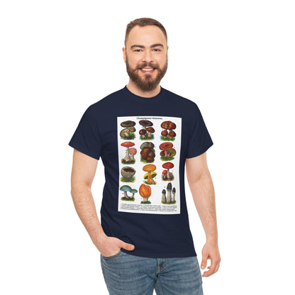 Mushroom Illustration Tee,