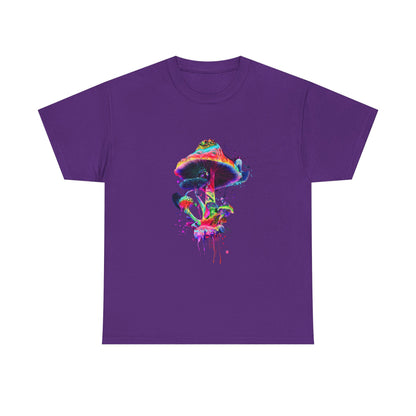 Colorful Psychedelic Mushroom Tee,