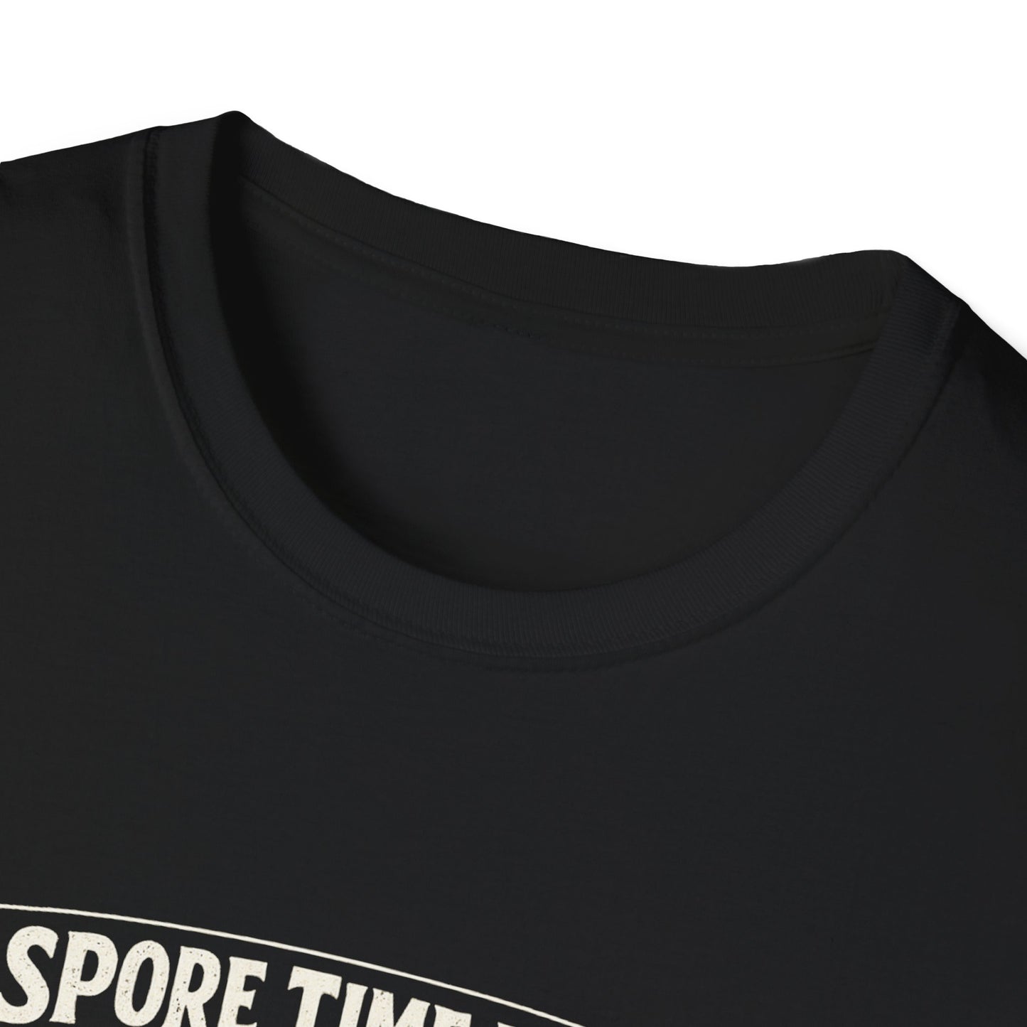 Mushroom Hunting T-Shirt — "My Spore Time Is Spent" For Foragers & Nature Lovers
