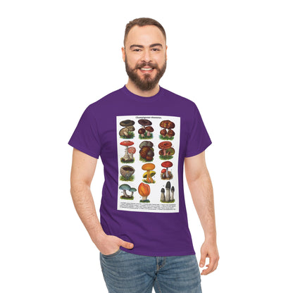 Mushroom Illustration Tee,