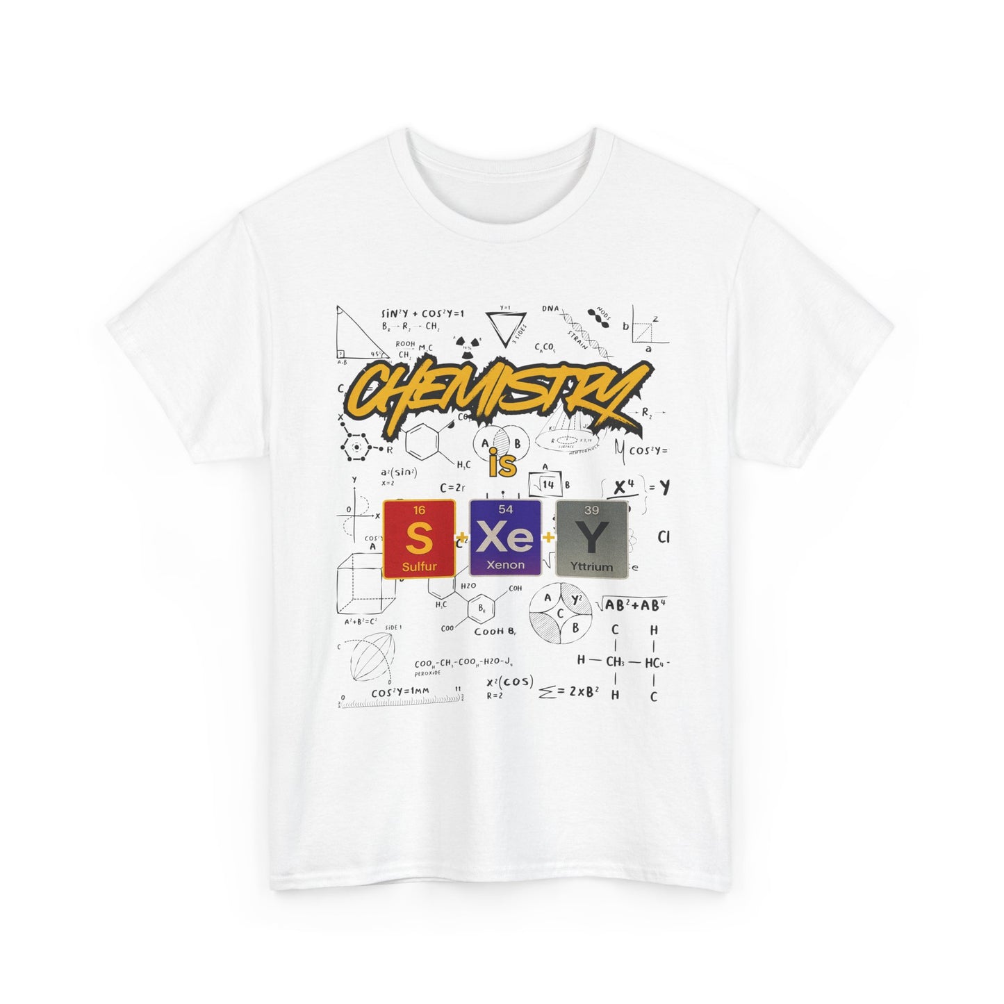 Chemistry is Sexy Unisex T-Shirt, Funny Science Tee, Gift for Chemists, Teacher Appreciation, Science Party, Academic Humor