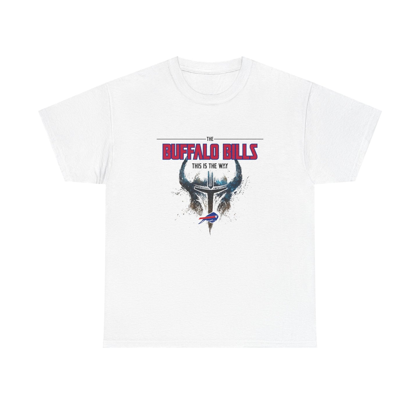 Buffalo Bills This Is The Way -Heavy Cotton Tee - Unisex Fan Shirt, Game Day Apparel, Sports Merchandise, Birthday Gift, Tailgate Outfit