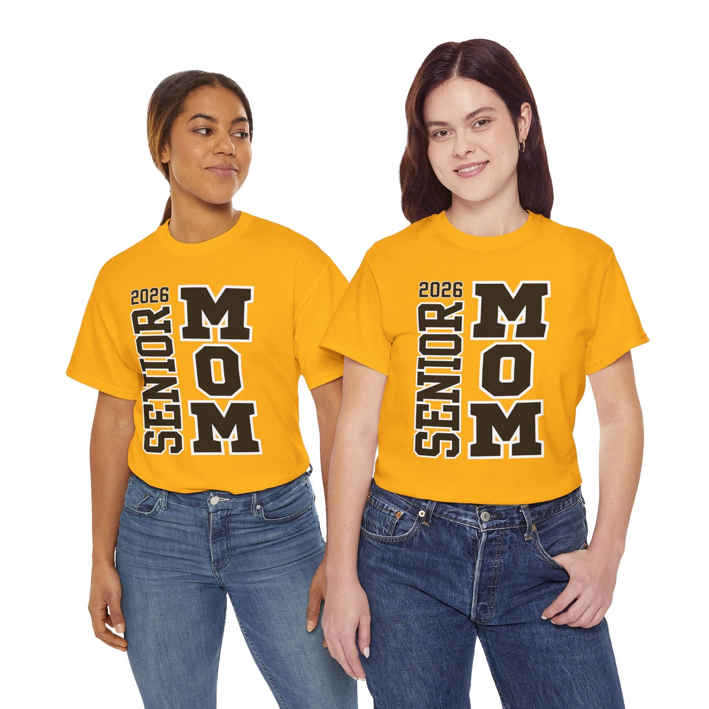 Senior Mom-Class of 2026 Graduation Tee, Unisex Heavy Cotton Shirt, Senior T-Shirt, Personalized Graduation Gift, Class Reunion Apparel, 2026 [...]