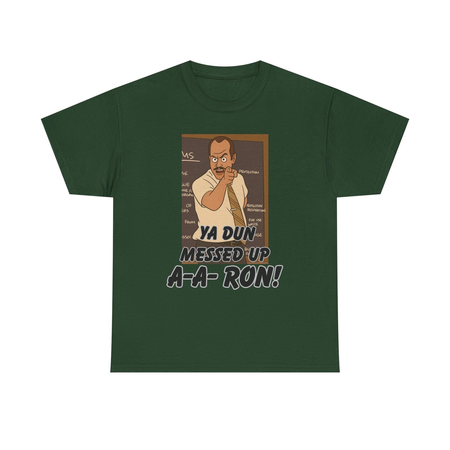 A- A- Ron -Funny Quote Unisex Tee - Perfect for Casual Outings, Gifts, and Pop Culture Fans, Humor Shirt, Movie Quote Tee, Unique Graphic Tee