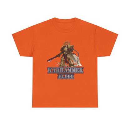 Warhammer 40,000 Unisex Heavy Cotton Tee, Gamer T-Shirt, Nerd Apparel, Gaming Gift, Casual Wear
