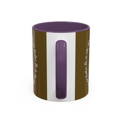 Mushroom Hunting Coffee Mug – "My Spore Time Is Spent" Rustic Forager Accent Mug