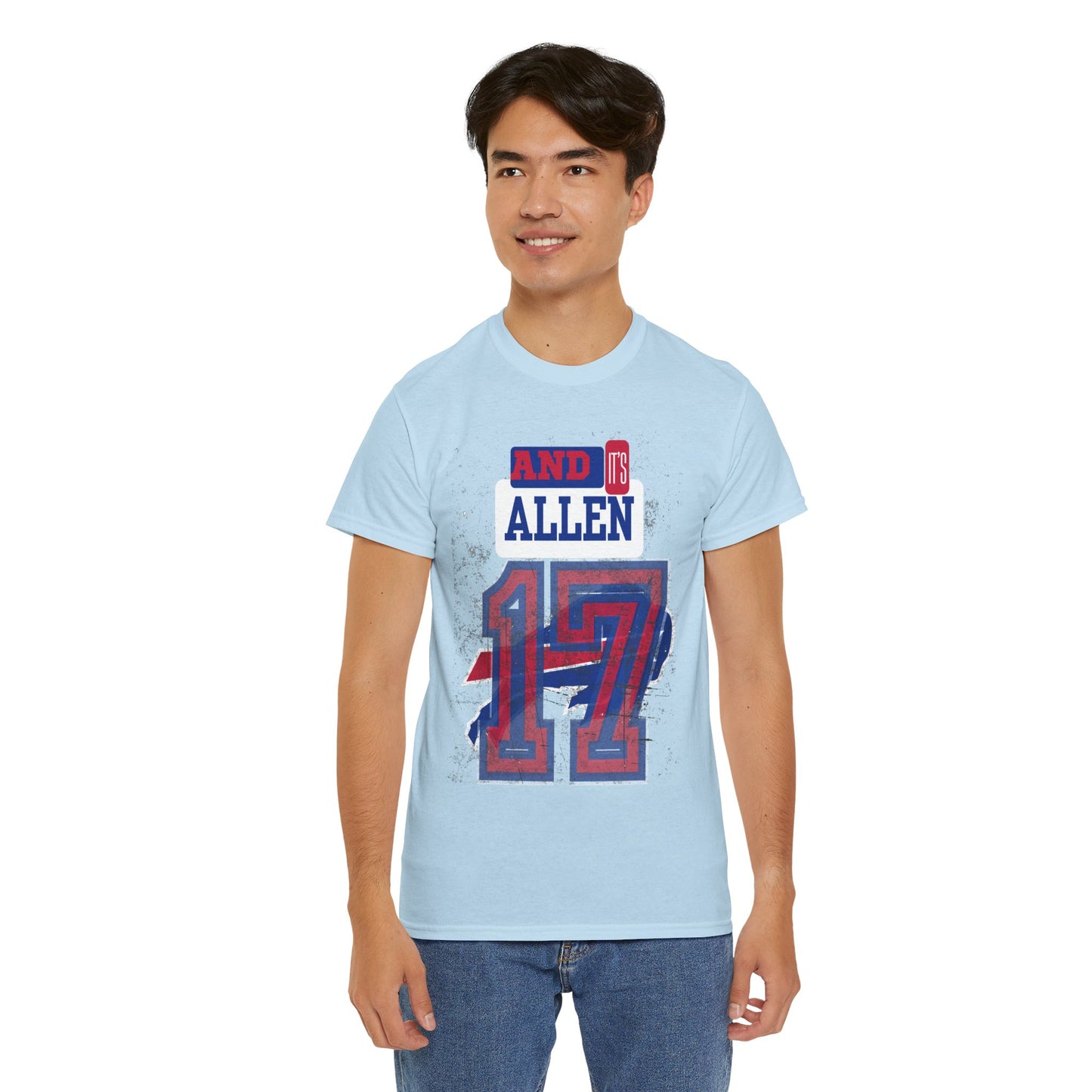 And It's ALLEN -Unisex Sports Tee - Cheer for Allen 17, Casual Wear, Game Day Shirt, Fan Apparel, Gift for Sports Lovers