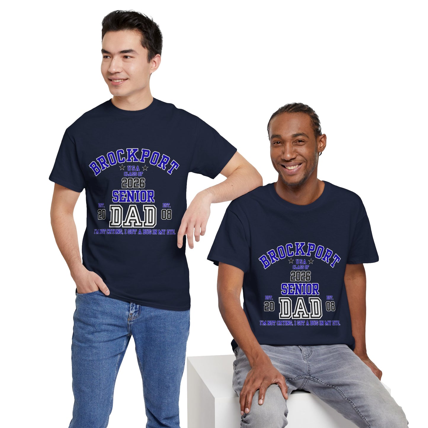 Senior Dad -Class of 2026 Graduation Tee, Unisex Heavy Cotton Shirt, Senior T-Shirt, Personalized Graduation Gift, Class Reunion Apparel, 2026 [...]