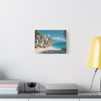 Sea Side -Coastal Serenity Canvas Print, Beach Decor, Wall Art for Home, Gift for Beach Lovers