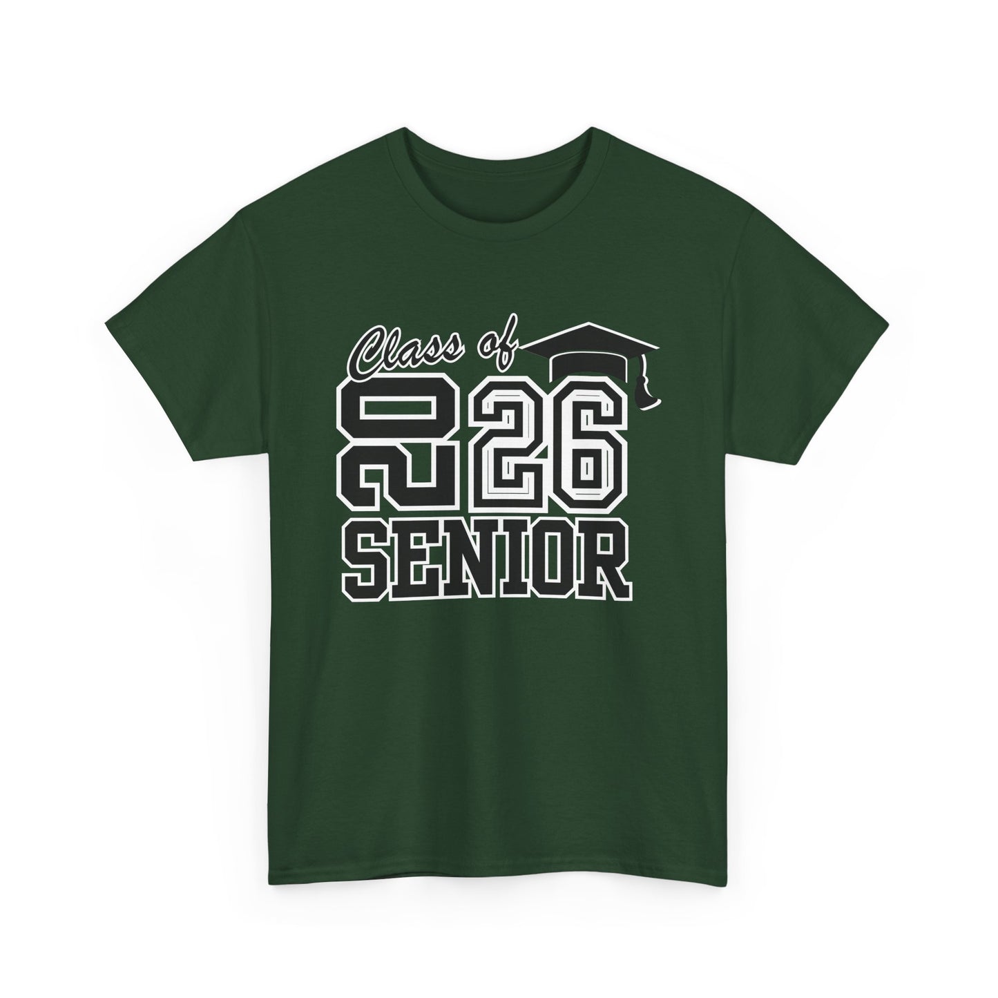 2026 Senior -Class of 2026 Graduation Tee, Unisex Heavy Cotton Shirt, Senior T-Shirt, Personalized Graduation Gift, Class Reunion Apparel, 2026 [...]