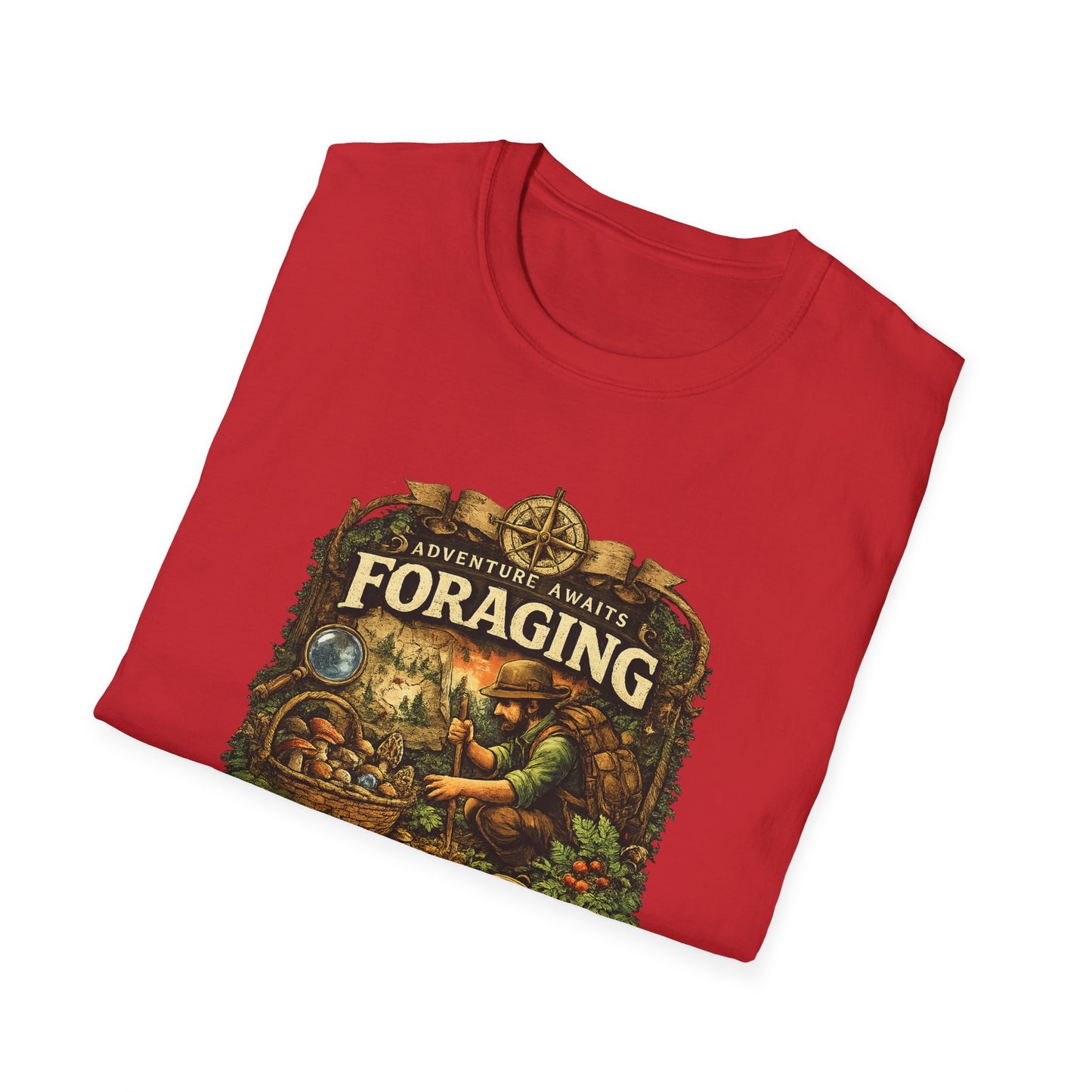 Foraging T-Shirt – 'Foraging: The Real Treasure Hunt' Outdoor Nature Tee