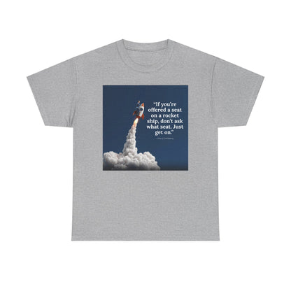 Inspiring Quote T-Shirt, Motivation Tee, Gift for Dreamers, Casual Wear, Everyday Comfort, Perfect for Graduations