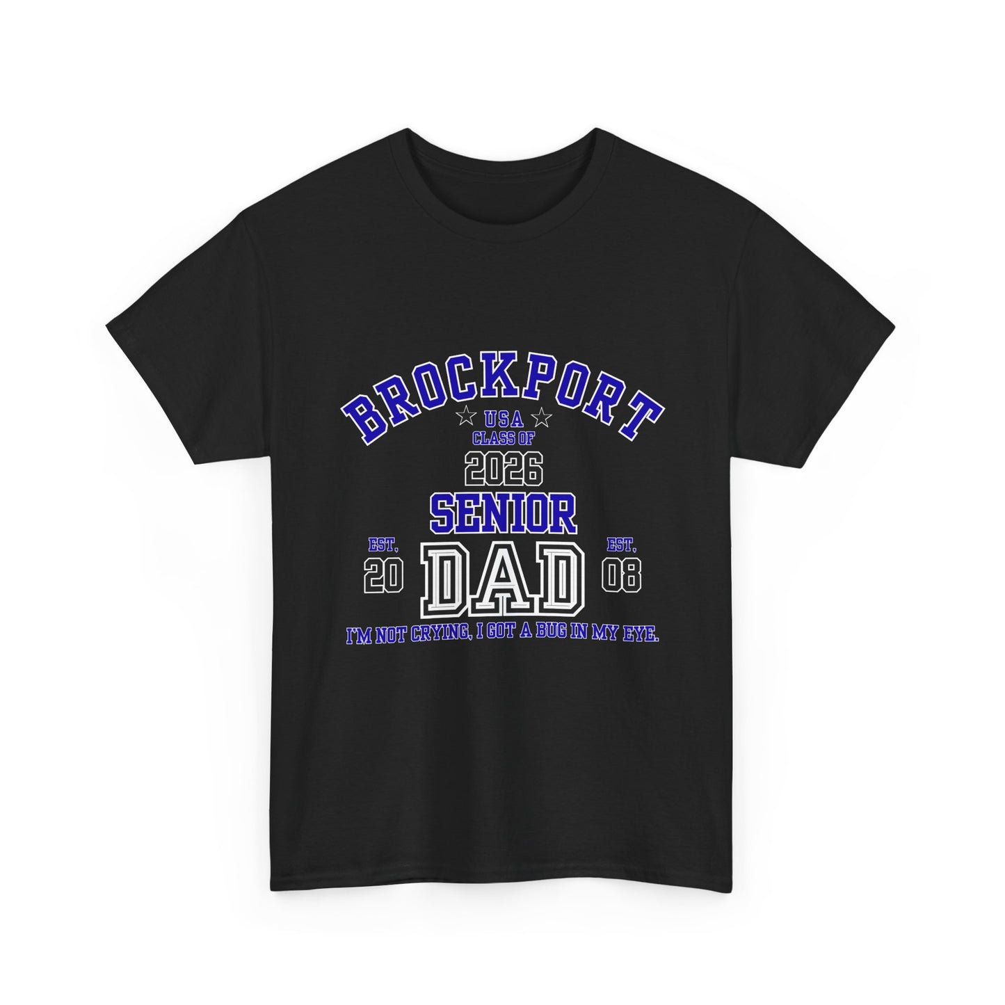 Senior Dad -Class of 2026 Graduation Tee, Unisex Heavy Cotton Shirt, Senior T-Shirt, Personalized Graduation Gift, Class Reunion Apparel, 2026 [...]