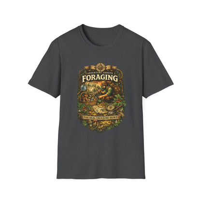 Foraging T-Shirt – 'Foraging: The Real Treasure Hunt' Outdoor Nature Tee