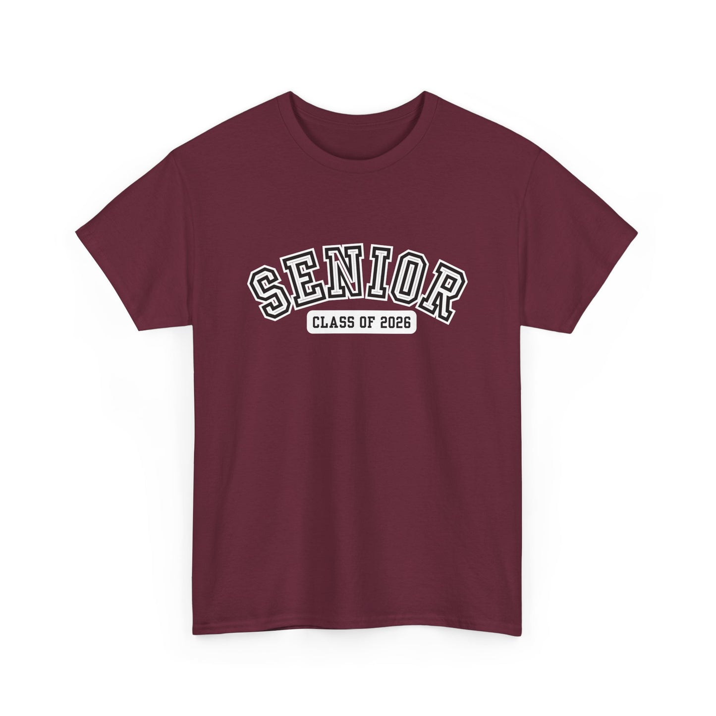 Senior 2026 -Class of 2026 Graduation Tee, Unisex Heavy Cotton Shirt, Senior T-Shirt, Personalized Graduation Gift, Class Reunion Apparel, 2026 [...]