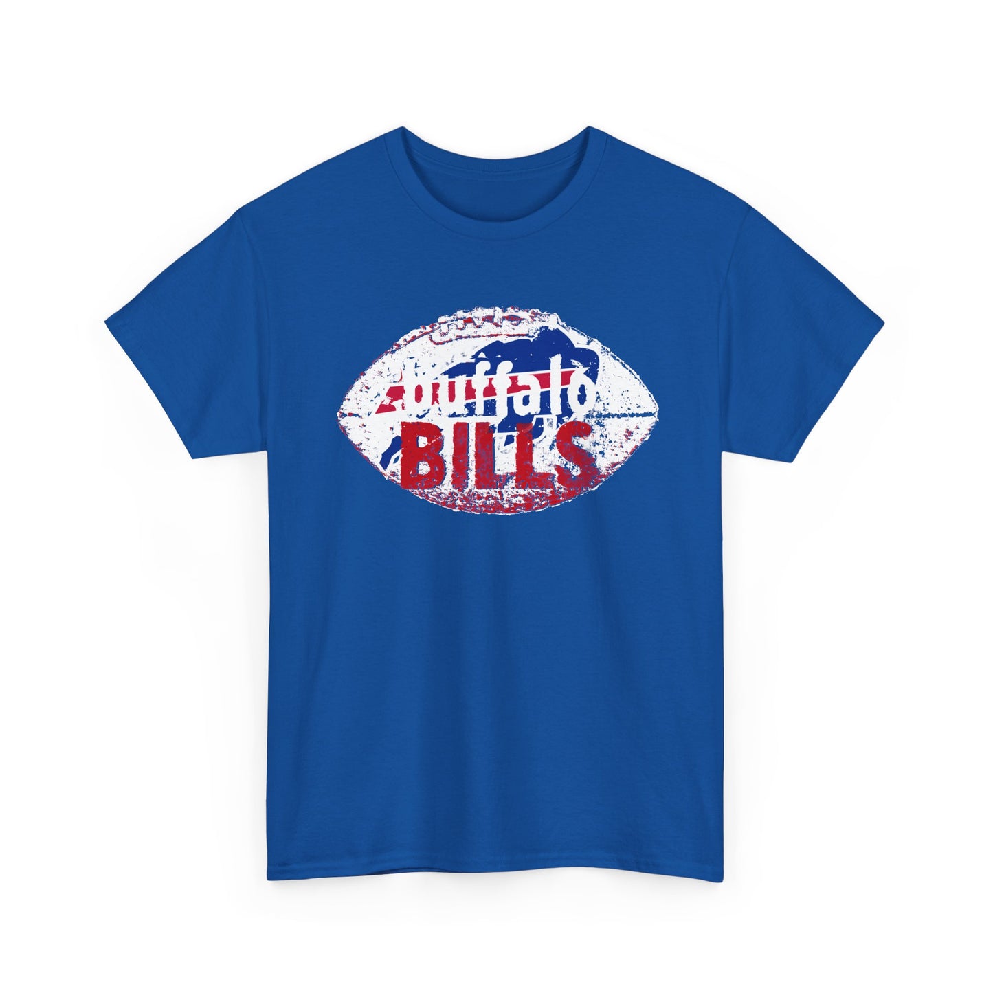 Buffalo Bills Football -Unisex Heavy Cotton Tee - Sports T-Shirt, NFL Fan Gear, Game Day Apparel, Gift for Him/Her, Athletic Wear