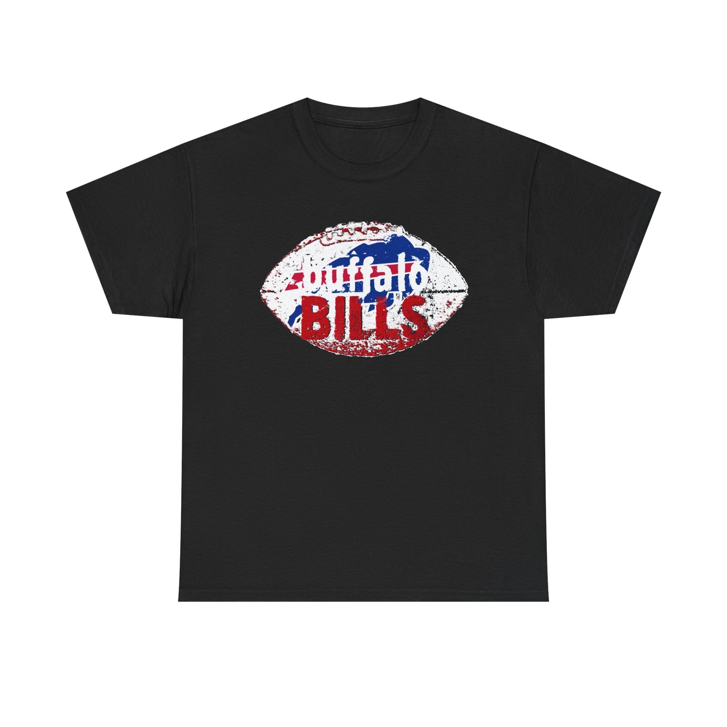 Buffalo Bills Football -Unisex Heavy Cotton Tee - Sports T-Shirt, NFL Fan Gear, Game Day Apparel, Gift for Him/Her, Athletic Wear
