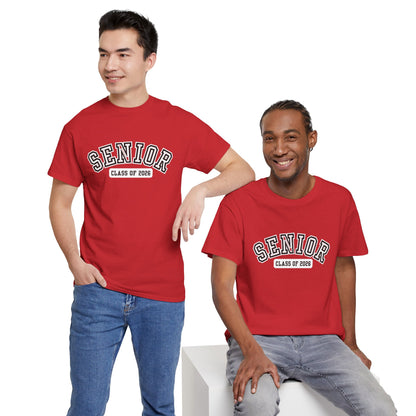 Senior 2026 -Class of 2026 Graduation Tee, Unisex Heavy Cotton Shirt, Senior T-Shirt, Personalized Graduation Gift, Class Reunion Apparel, 2026 [...]