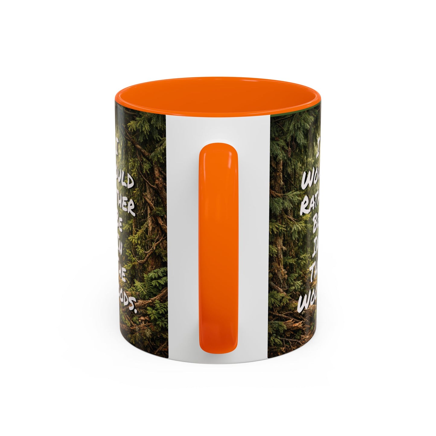 "My Spore Time Is Spent Mushroom Hunting" #2 Accent Coffee Mug (11/15oz)