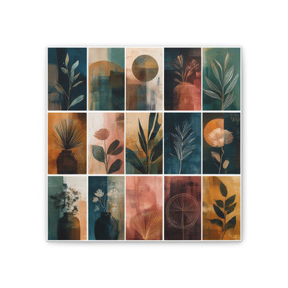 Natures Green Series #8 -Botanical Wall Art, Nature-Inspired Home Décor, Eco-Friendly Canvas Print, Greenery Art Piece, Living Room Wall Hanging