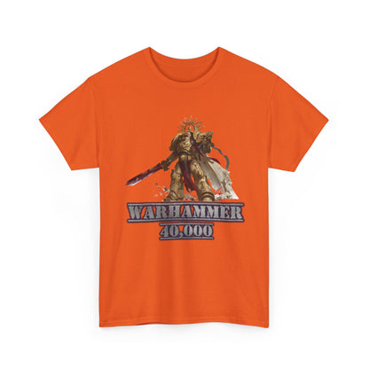 Warhammer 40,000 Unisex Heavy Cotton Tee, Gamer T-Shirt, Nerd Apparel, Gaming Gift, Casual Wear