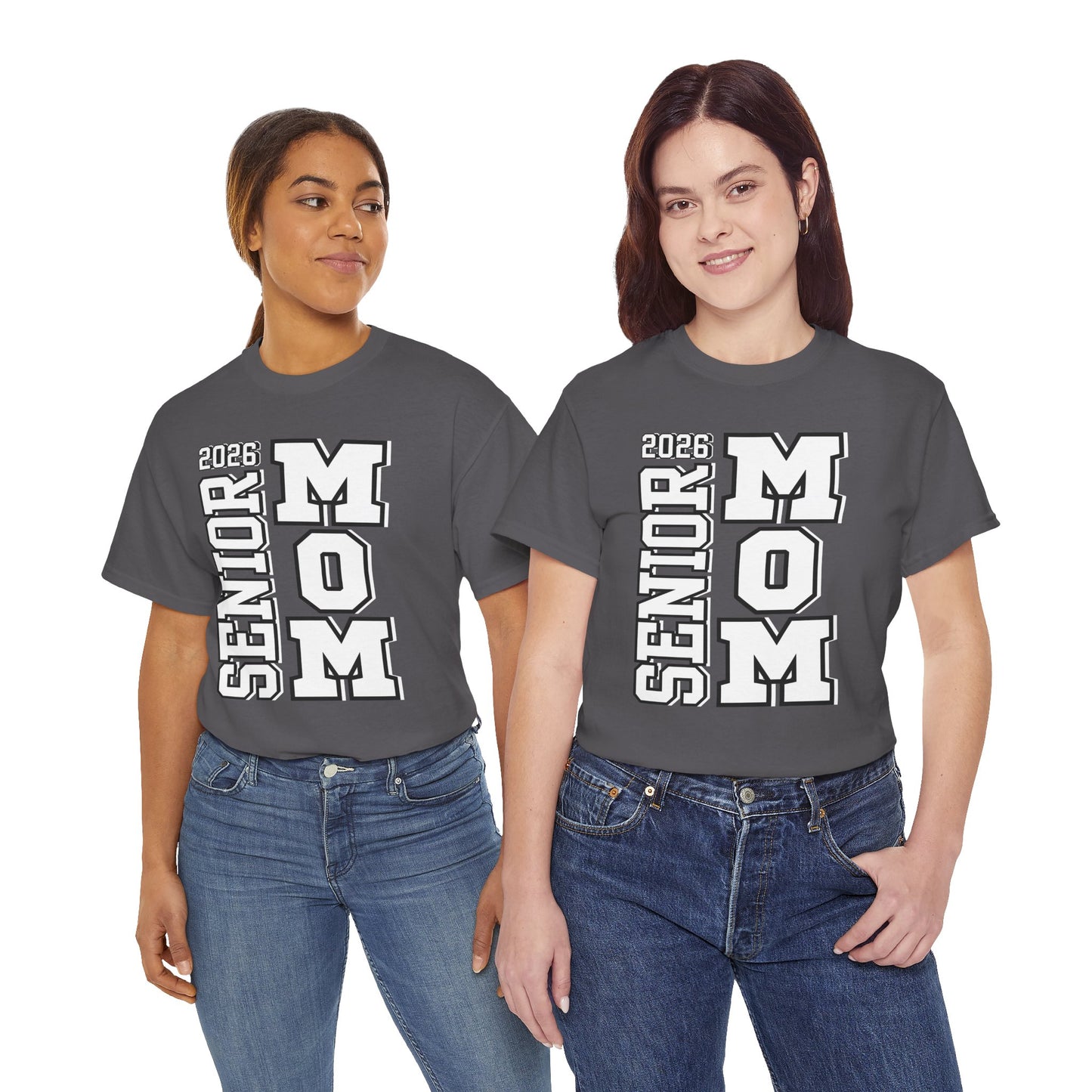 Senior Mom -Class of 2026 Graduation Tee, Unisex Heavy Cotton Shirt, Senior T-Shirt, Personalized Graduation Gift, Class Reunion Apparel, 2026 [...]