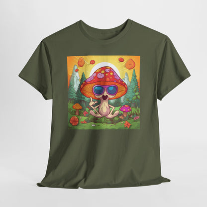 Whimsical Mushroom Tee,