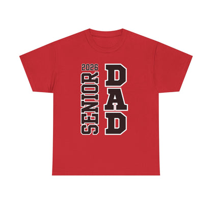 Senior Dad -Class of 2026 Graduation Tee, Unisex Heavy Cotton Shirt, Senior T-Shirt, Personalized Graduation Gift, Class Reunion Apparel, 2026 [...]