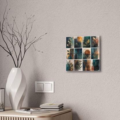 Natures Green Series #7 -Botanical Wall Art, Nature-Inspired Home Décor, Eco-Friendly Canvas Print, Greenery Art Piece, Living Room Wall Hanging