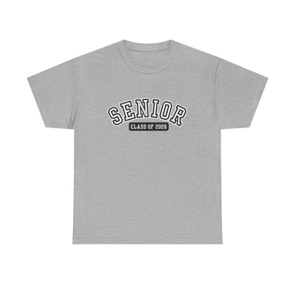 Senior 2026 -Class of 2026 Graduation Tee, Unisex Heavy Cotton Shirt, Senior T-Shirt, Personalized Graduation Gift, Class Reunion Apparel, 2026 [...]