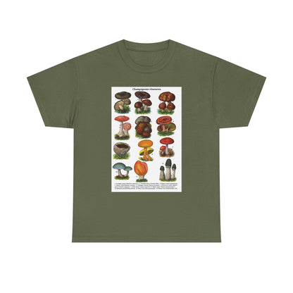 Mushroom Illustration Tee,