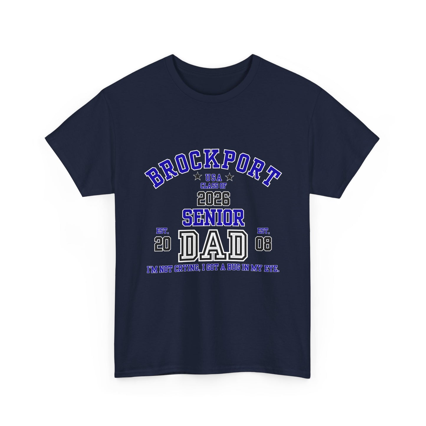Senior Dad -Class of 2026 Graduation Tee, Unisex Heavy Cotton Shirt, Senior T-Shirt, Personalized Graduation Gift, Class Reunion Apparel, 2026 [...]