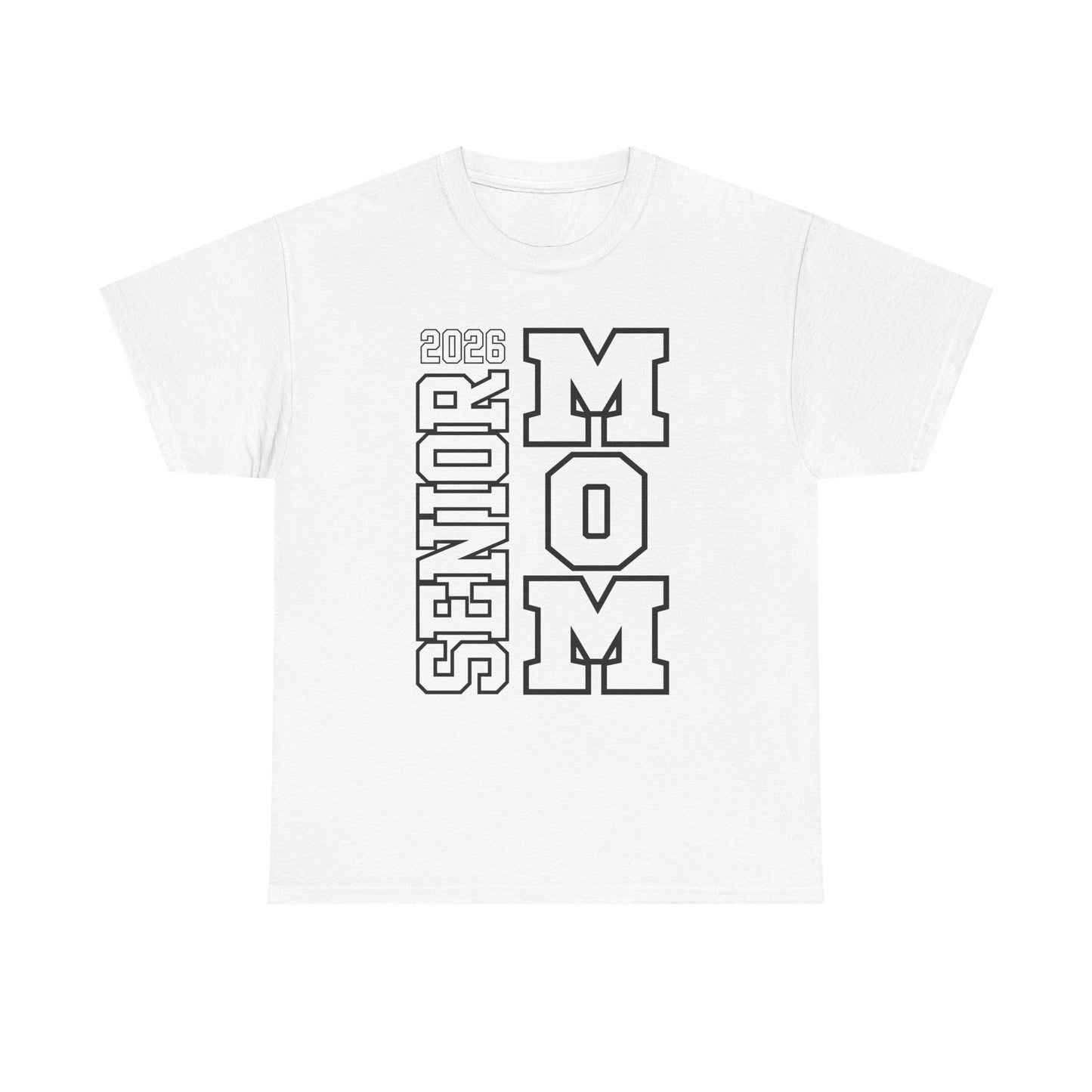 Senior Mom-Class of 2026 Graduation Tee, Unisex Heavy Cotton Shirt, Senior T-Shirt, Personalized Graduation Gift, Class Reunion Apparel, 2026 [...]