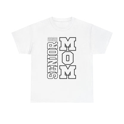 Senior Mom-Class of 2026 Graduation Tee, Unisex Heavy Cotton Shirt, Senior T-Shirt, Personalized Graduation Gift, Class Reunion Apparel, 2026 [...]