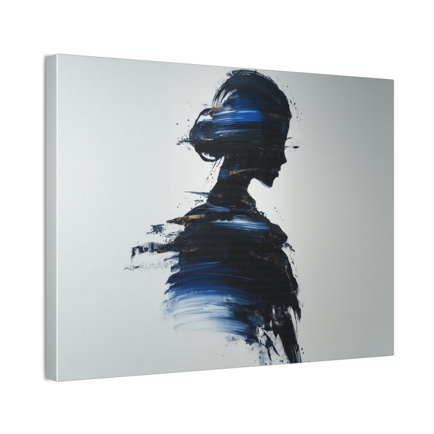 Silhouette of Beauty -Stylish Abstract Canvas Art Print, Modern Home Decor, Wall Art, Chic Living Room Accent, Unique Gift Idea