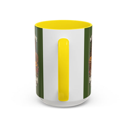 Mug - "My Spore Time Is Spent Mushroom Hunting" Accent Coffee Mug (11/15oz)