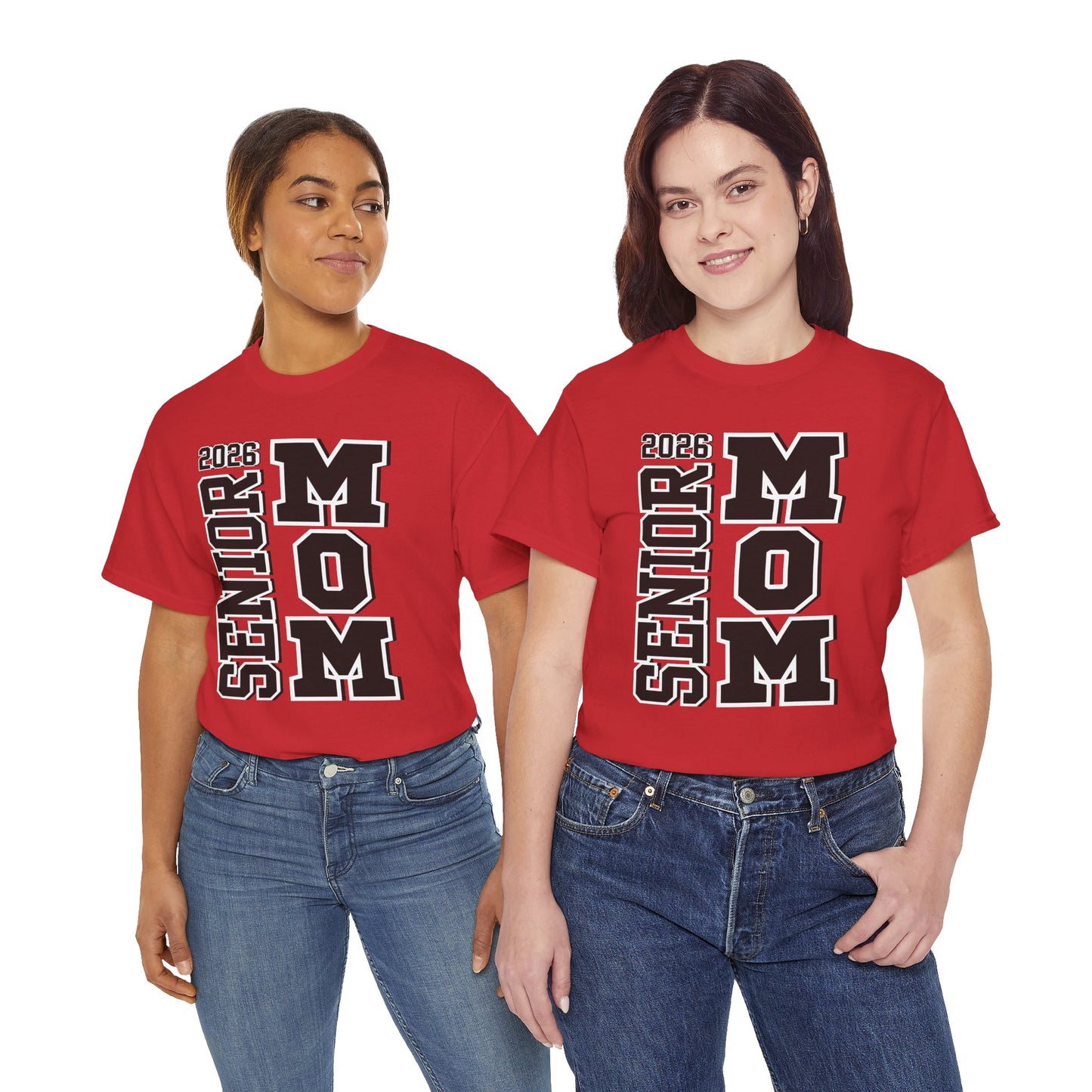 Senior Mom -Class of 2026 Graduation Tee, Unisex Heavy Cotton Shirt, Senior T-Shirt, Personalized Graduation Gift, Class Reunion Apparel, 2026 [...]