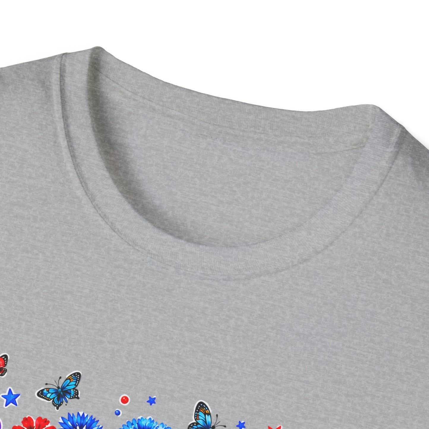 America 250th Birthday T-Shirt – July 4, 1776–2026 Patriotic Floral Tee