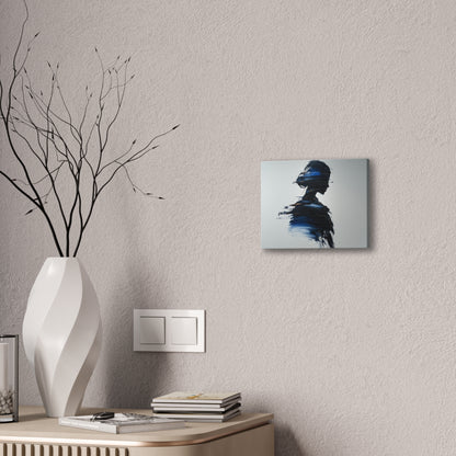 Silhouette of Beauty -Stylish Abstract Canvas Art Print, Modern Home Decor, Wall Art, Chic Living Room Accent, Unique Gift Idea
