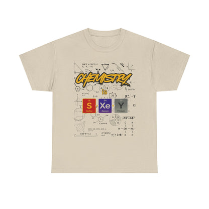 Chemistry is Sexy Unisex T-Shirt, Funny Science Tee, Gift for Chemists, Teacher Appreciation, Science Party, Academic Humor