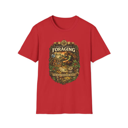 Foraging T-Shirt – 'Foraging: The Real Treasure Hunt' Outdoor Nature Tee