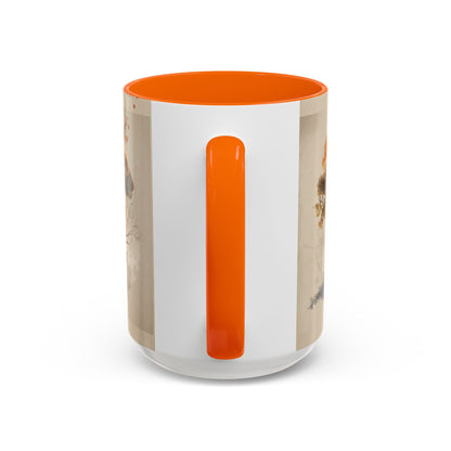 Mushroom Magic Accent Coffee Mug — 11/15oz Ceramic Cup with Woodland Fungi Design
