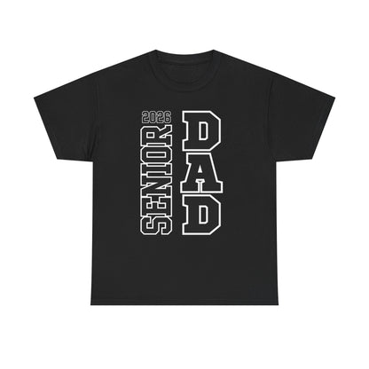 Senior Dad -Class of 2026 Graduation Tee, Unisex Heavy Cotton Shirt, Senior T-Shirt, Personalized Graduation Gift, Class Reunion Apparel, 2026 [...]
