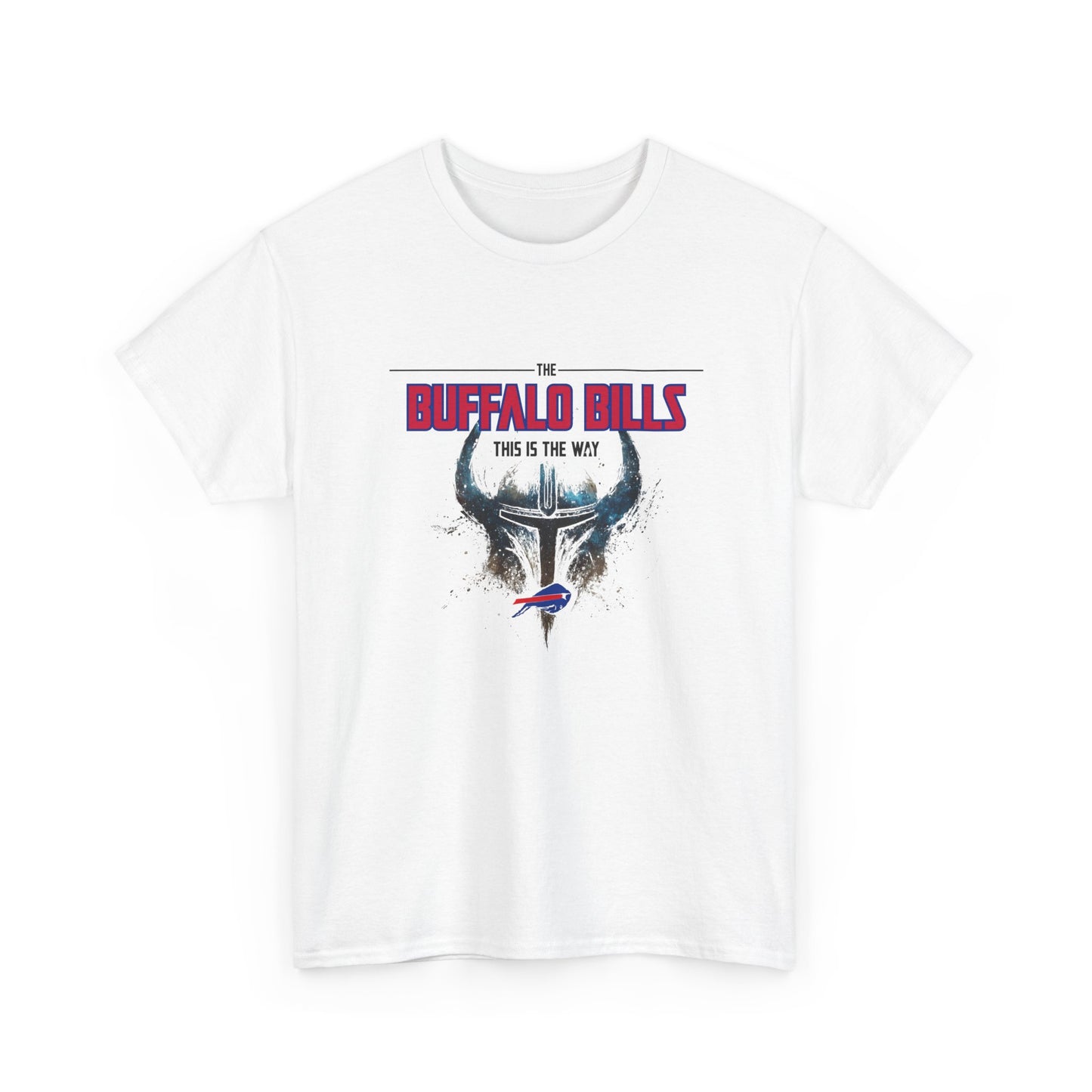 Buffalo Bills This Is The Way -Heavy Cotton Tee - Unisex Fan Shirt, Game Day Apparel, Sports Merchandise, Birthday Gift, Tailgate Outfit
