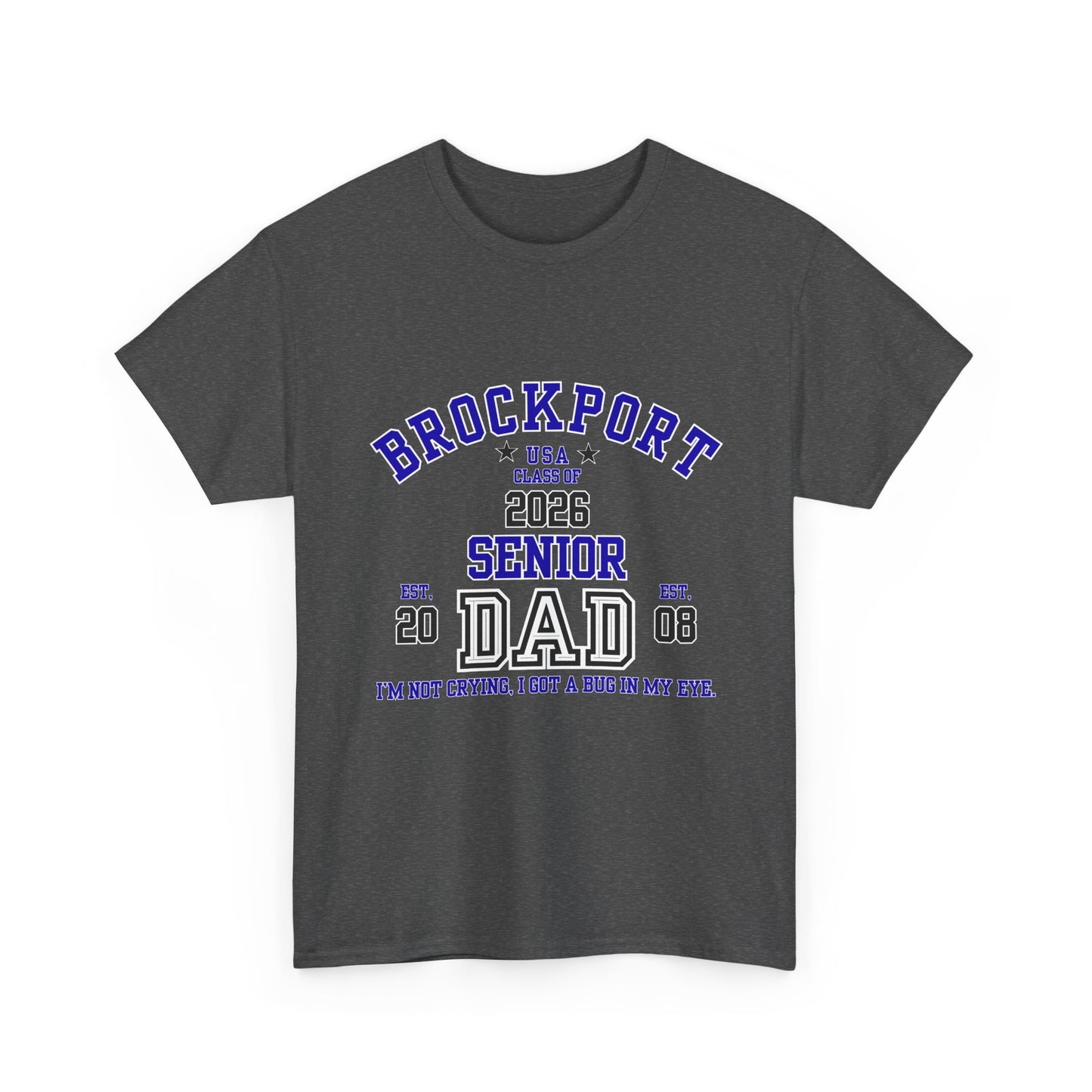 Senior Dad -Class of 2026 Graduation Tee, Unisex Heavy Cotton Shirt, Senior T-Shirt, Personalized Graduation Gift, Class Reunion Apparel, 2026 [...]