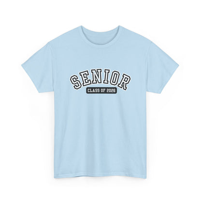 Senior 2026 -Class of 2026 Graduation Tee, Unisex Heavy Cotton Shirt, Senior T-Shirt, Personalized Graduation Gift, Class Reunion Apparel, 2026 [...]