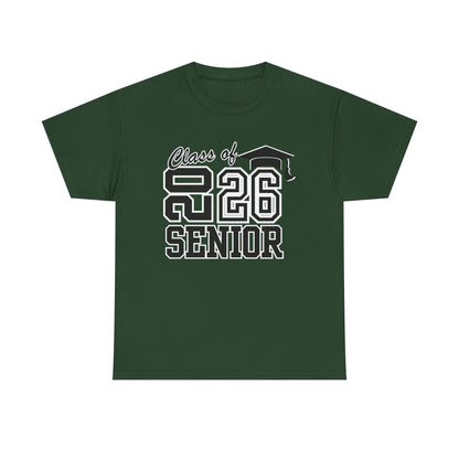 2026 Senior -Class of 2026 Graduation Tee, Unisex Heavy Cotton Shirt, Senior T-Shirt, Personalized Graduation Gift, Class Reunion Apparel, 2026 [...]