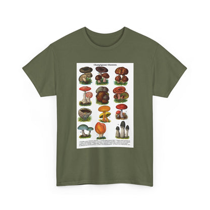 Mushroom Illustration Tee,