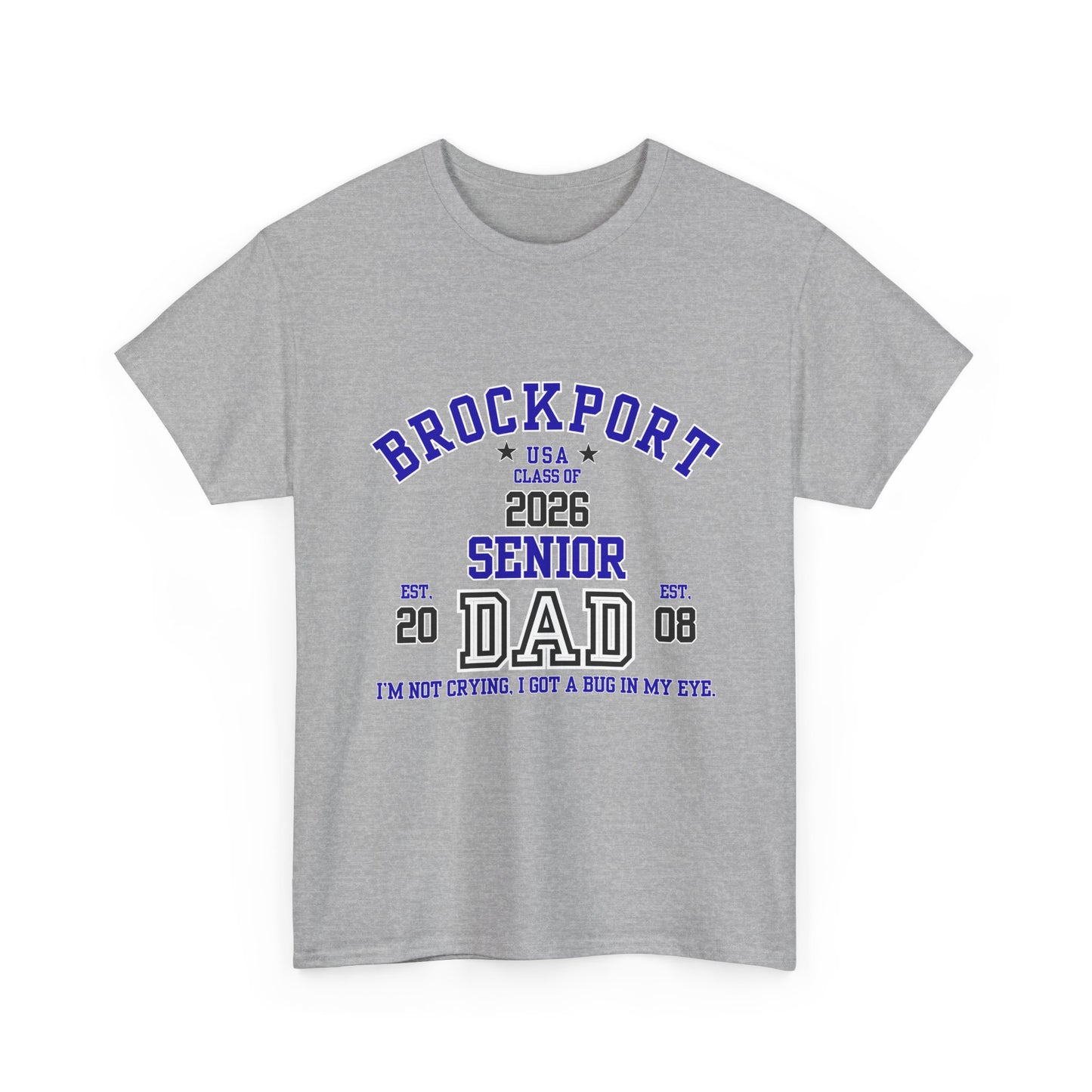 Senior Dad -Class of 2026 Graduation Tee, Unisex Heavy Cotton Shirt, Senior T-Shirt, Personalized Graduation Gift, Class Reunion Apparel, 2026 [...]
